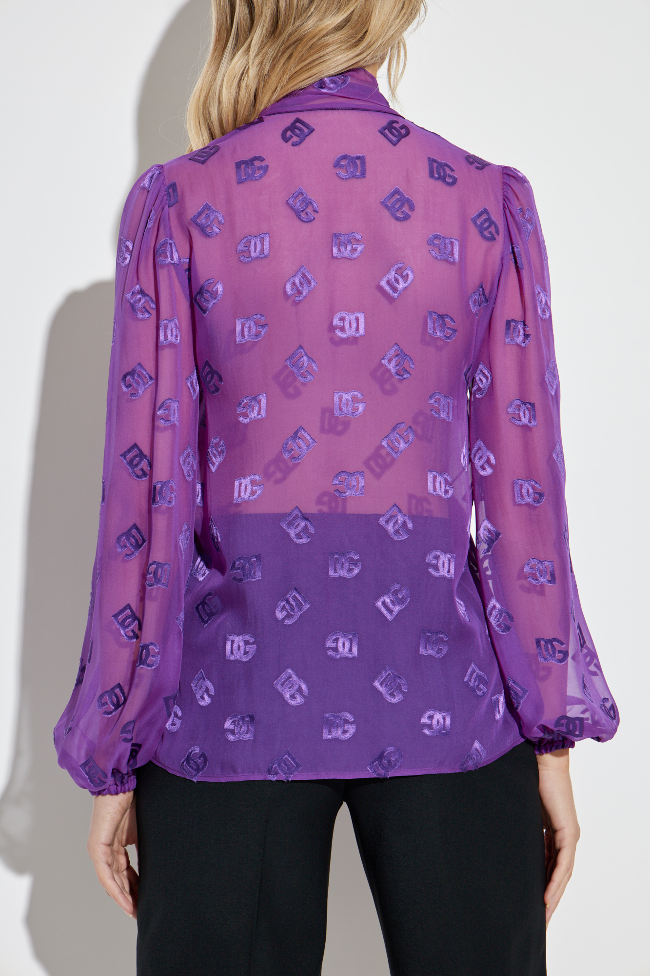 Purple Shirt with monogram Dolce & Gabbana - Vitkac France